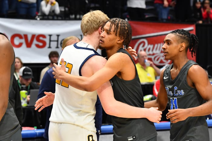 Lutheran East vs Ottawa-Glandorf boys basketball state championship Ben Jackson55